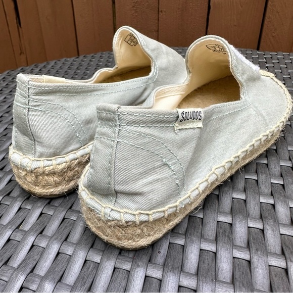 Soludos | NEW without Box La Vie en Rose Chambray Espadrilles Size 6 - Picture 13 of 14
